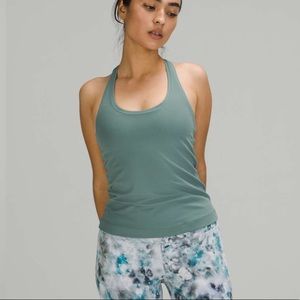 Lululemon Tidewater Teal CRB short